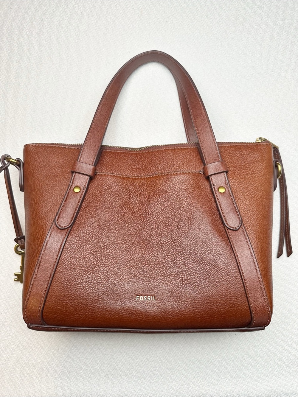 Fossil Avondale Leather Satchel Handbag